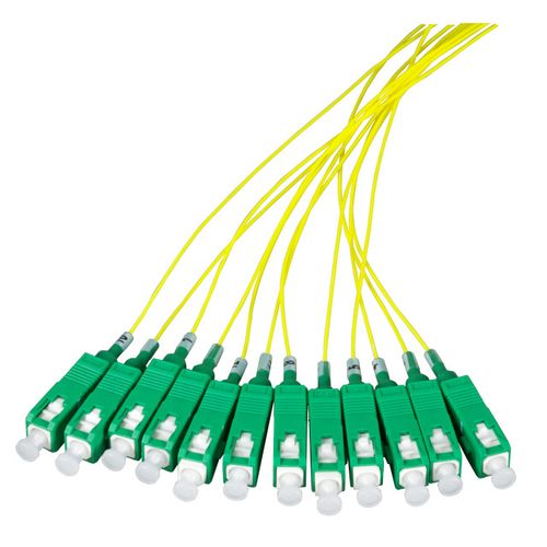 EFB Faserpigtail SC/APC OS2 G652D Gelb 2m - 1 Stck