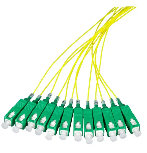 EFB Faserpigtail SC/APC OS2 G652D Gelb 2m - 1 Stck