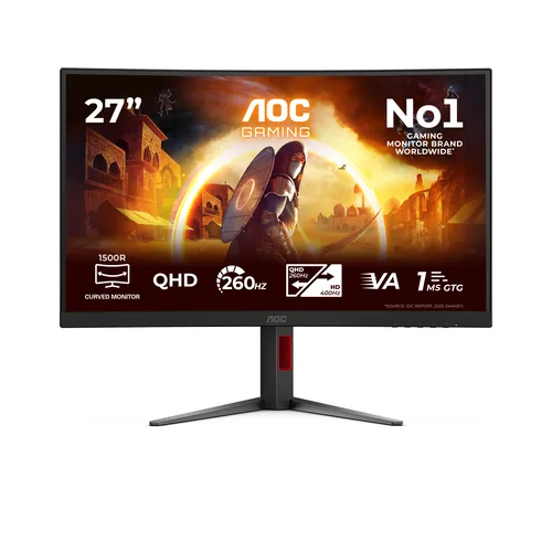 27 VA 1500R 2560x1440260Hz HD40