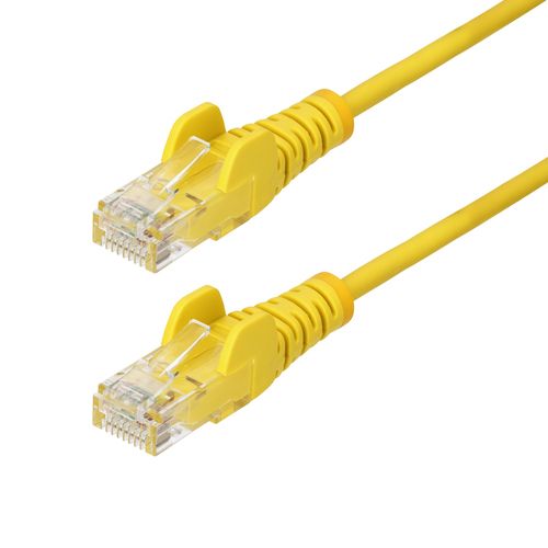 M Yellow Slim CAT6 Ethernet Cable 10