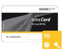 Timecard 6 Chipcards Pack of 10