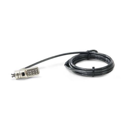 Dicota Security Cable N-Lock Combi./Res. 2.5x6mm Slot.Single