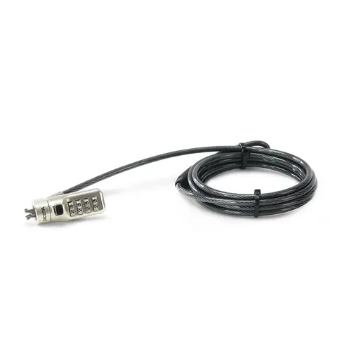 Dicota Security Cable N-Lock Combi./Res. 2.5x6mm Slot.Single