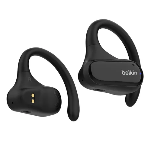 Belkin SoundForm ClearFit Wireless Open-Ear Headphones - Black