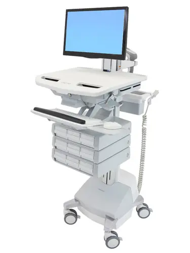ERGOTRON StyleView Wagen Mit LCD-Gelenk SLA-Antrieb 9 Schublade