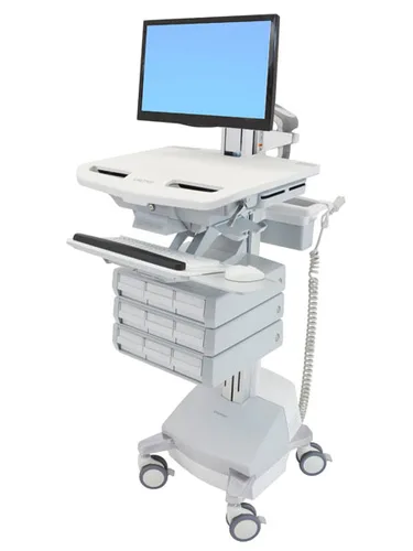 ERGOTRON StyleView Wagen Mit LCD-Gelenk SLA-Antrieb 9 Schublade