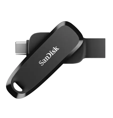 64GB USB Type-C/USB Type-A Phone Drive - Black