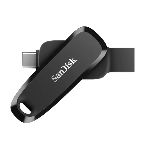 64GB USB Type-C/USB Type-A Phone Drive - Black