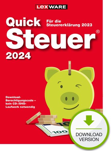 Quicksteuer 2024 - Tax Preparation Software