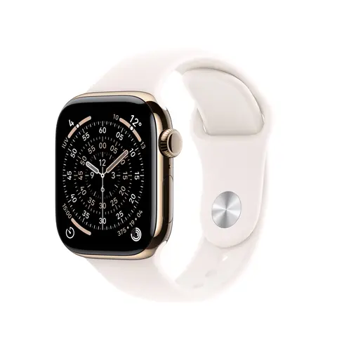 Apple Watch S11 42mm Gold Cellular - Pink Sport Band