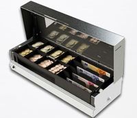 460 Flip Lid Cash Drawer - White, 24V