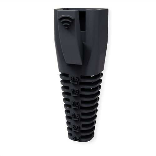 ROLINE Knickschutztlle Fr RJ-45, 10 Stck, Black