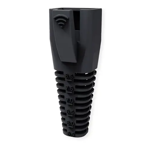 ROLINE Knickschutztlle Fr RJ-45, 10 Stck, Black