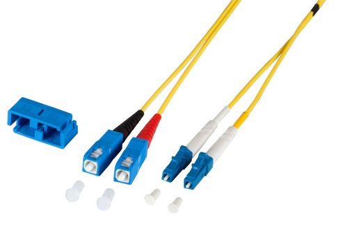 EFB Elektronik O0360BI.15 InfiniBand/fibre optic cable 15 m LC SC Yellow