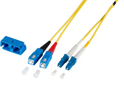 EFB Elektronik O0360BI.15 InfiniBand/fibre optic cable 15 m LC SC Yellow