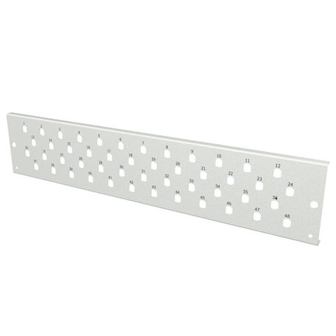 48 Port Front Plate - ST/FC (D-Hole)