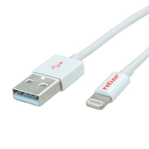 ROLINE 8-Pin/USB Charging/Sync Cable