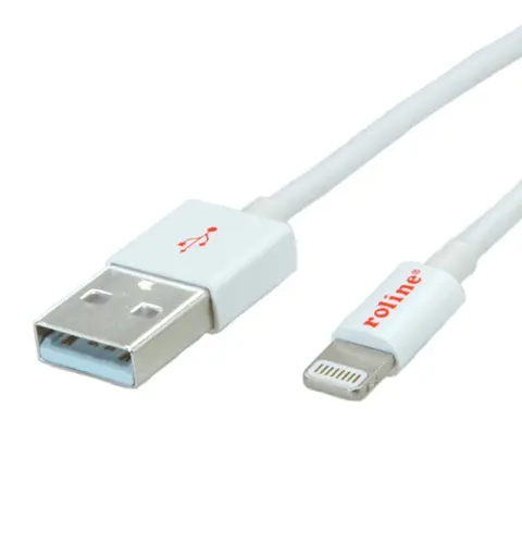 ROLINE 8-Pin/USB Charging/Sync Cable