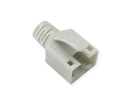 ROLINE Knickschutztlle Fr RJ-45-Stecker 21.17.3095, 10 Stck, Grey