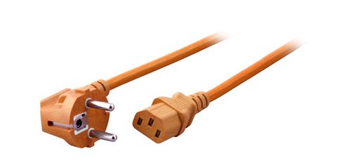 EFB Elektronik EK588OR.1,8V2 Orange 1.8 m CEE 7/7 C13 coupler