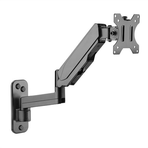 LCD Monitor Wall Mount - Gas Spring, Dual Arm