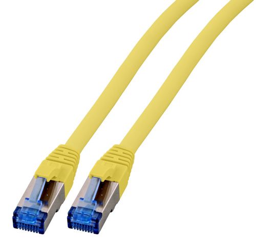 EFB Elektronik K5525FGE.0,5 networking cable Yellow 0.5 m Cat6a S/FTP (S-STP)