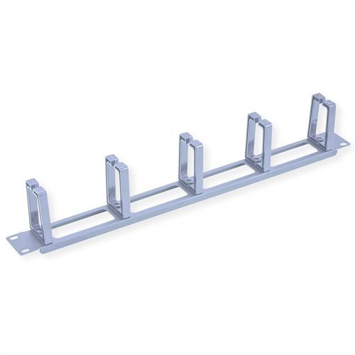 U 19-Inch Rack Cable Management Guide With 5 Eyelets 1