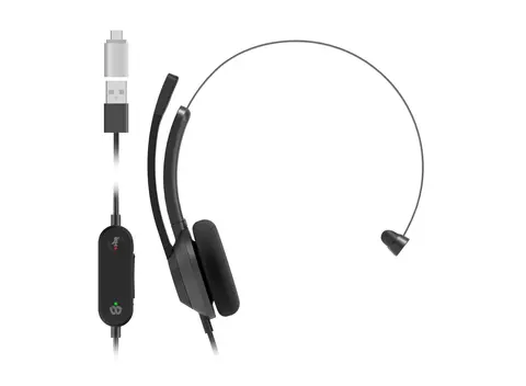 Wired Single On-Ear USB-C Headset