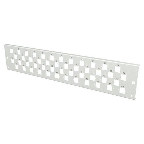2U 48XE2000 Duplex Front Plate