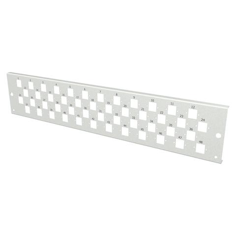 2U 48XE2000 Duplex Front Plate