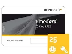 Timecard 6 Chipcards 25 Pack
