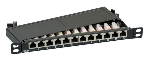 EFB Elektronik 37738SW.12 patch panel 0.5U