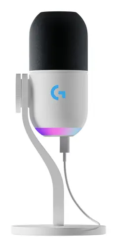 Logitech Yeti GX Dynamic RGB Gaming Mic - Off White