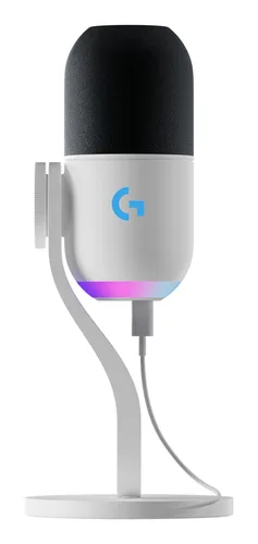 Logitech Yeti GX Dynamic RGB Gaming Mic - Off White