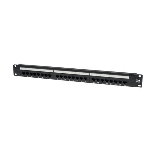 PORT 1U CAT6/CAT5 PATCH 24-