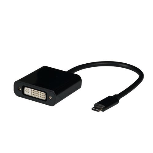EFB Elektronik EBUSBC-DVI video cable adapter 0.15 m USB Type-C Black