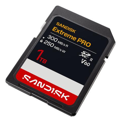EXTREME PRO UHS-II SD CARDS 1TB