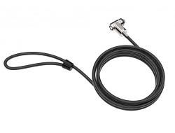 Keyed T-Bar Cable Lock - Black