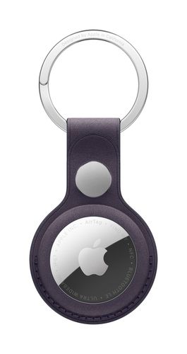Apple AirTag FineWoven Key Ring - Midnight Purple