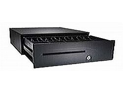 Cash Drawer - Black, Slide-Out