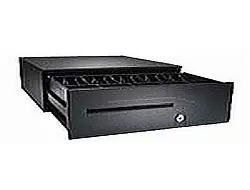 Cash Drawer - Black, Slide-Out