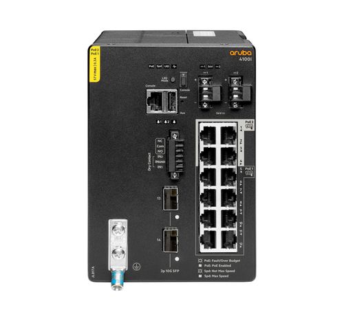 Aruba 4100i 12G CL4/6 PoE 2SFP+ Switch