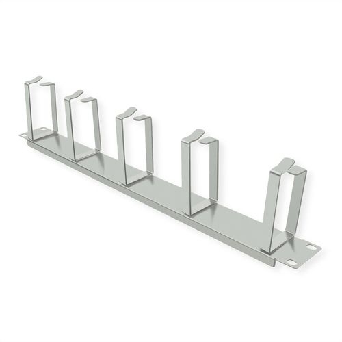 U 19-Inch Rack Cable Management Guide With 5 Eyelets 1