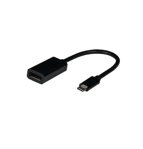 EFB Elektronik EBUSBC-DP-4K60 video cable adapter 0.15 m USB Type-C DisplayPort Black