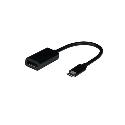 EFB Elektronik EBUSBC-DP-4K60 video cable adapter 0.15 m USB Type-C DisplayPort Black