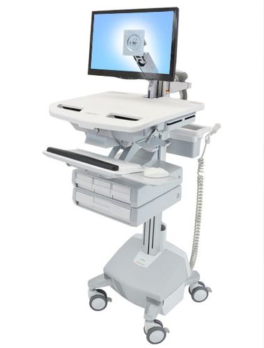 ERGOTRON StyleView Wagen Mit LCD-Arm LiFe-Antrieb 4 Schublade EU SAU-EU
