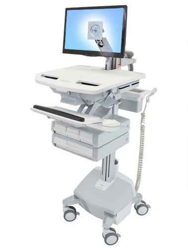 ERGOTRON StyleView Wagen Mit LCD-Arm LiFe-Antrieb 4 Schublade EU SAU-EU
