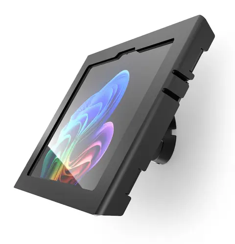 Compulocks Surface Pro Copilot+ PC 12", Apex Enclosure Bow Tilting Wall Mount - Black