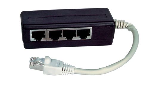 EFB Elektronik K5269.015 interface hub RJ-45 Black, Silver