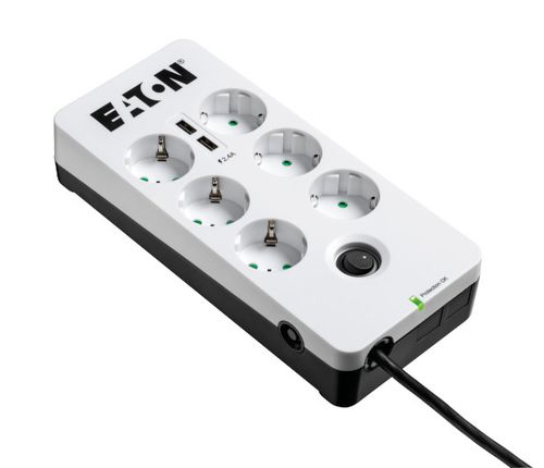 Eaton Protection Box 6 USB DIN Surge Protector